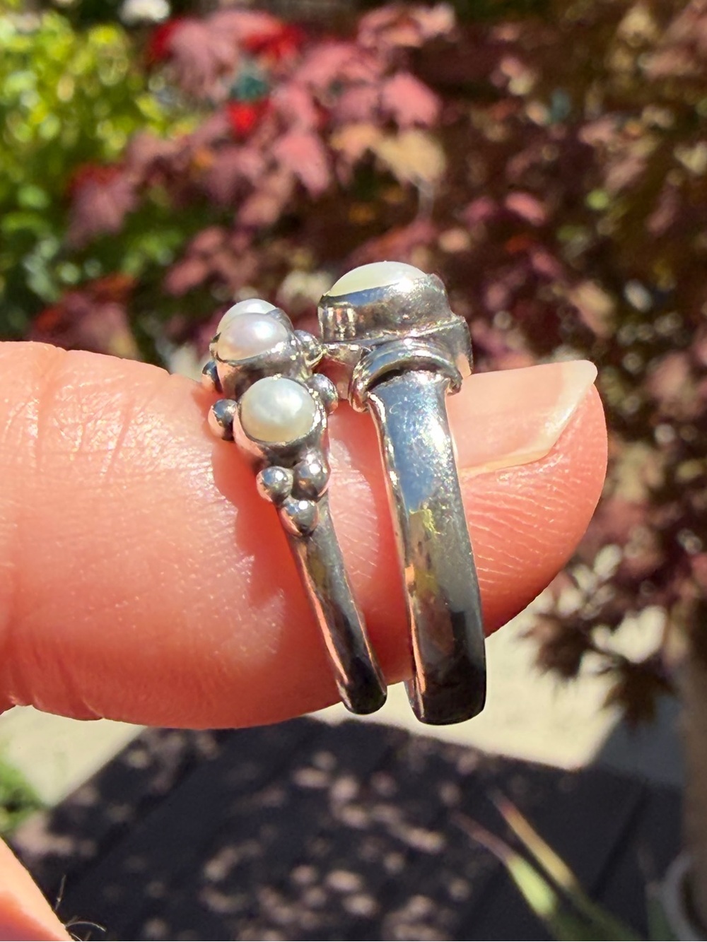 Pearl ring bundle - Picture 5 of 5
